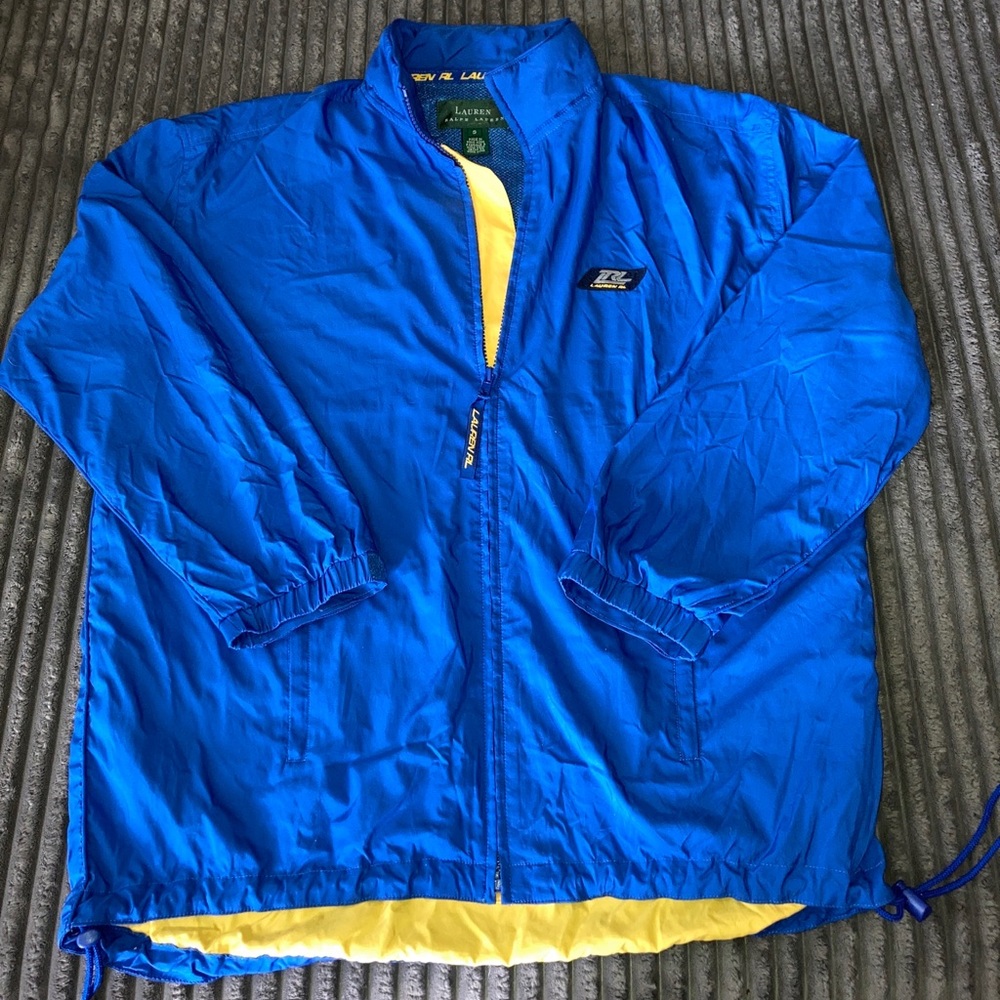 Vtg Lauren RL Performance Windbreaker Ralph Lauren Green Label Men's Size Small